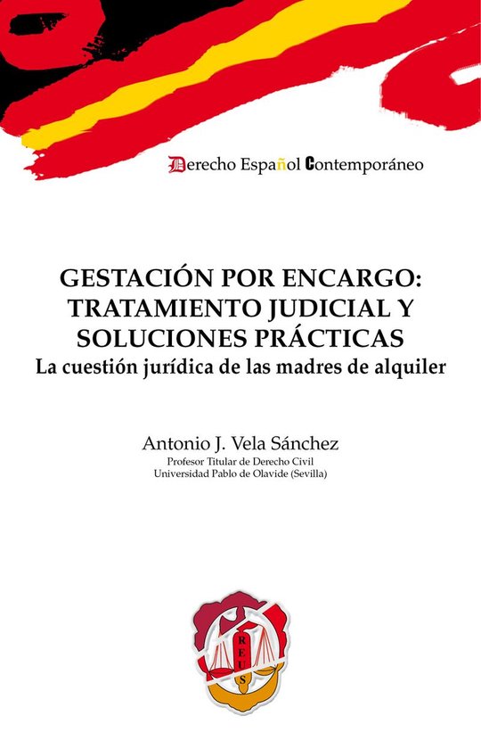 Derecho español contemporáneo - Gestación por encargo: tr ... - cover