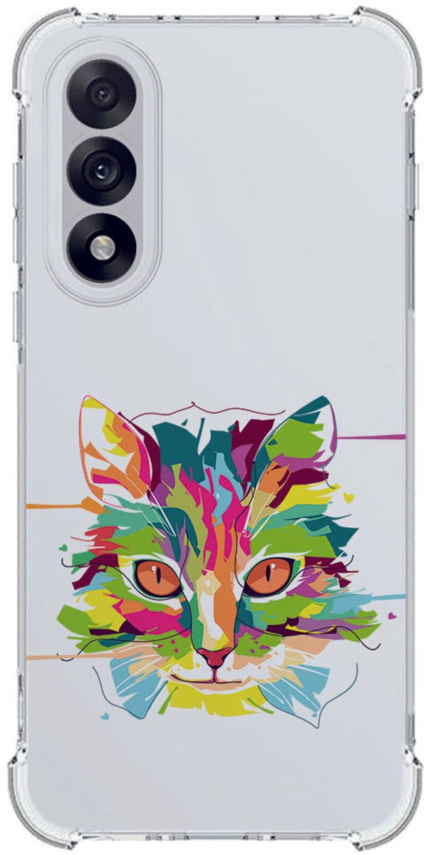 TPU Telefoonhoesje OnePlus Nord 5 - Cat Color schokabsorberende backcover