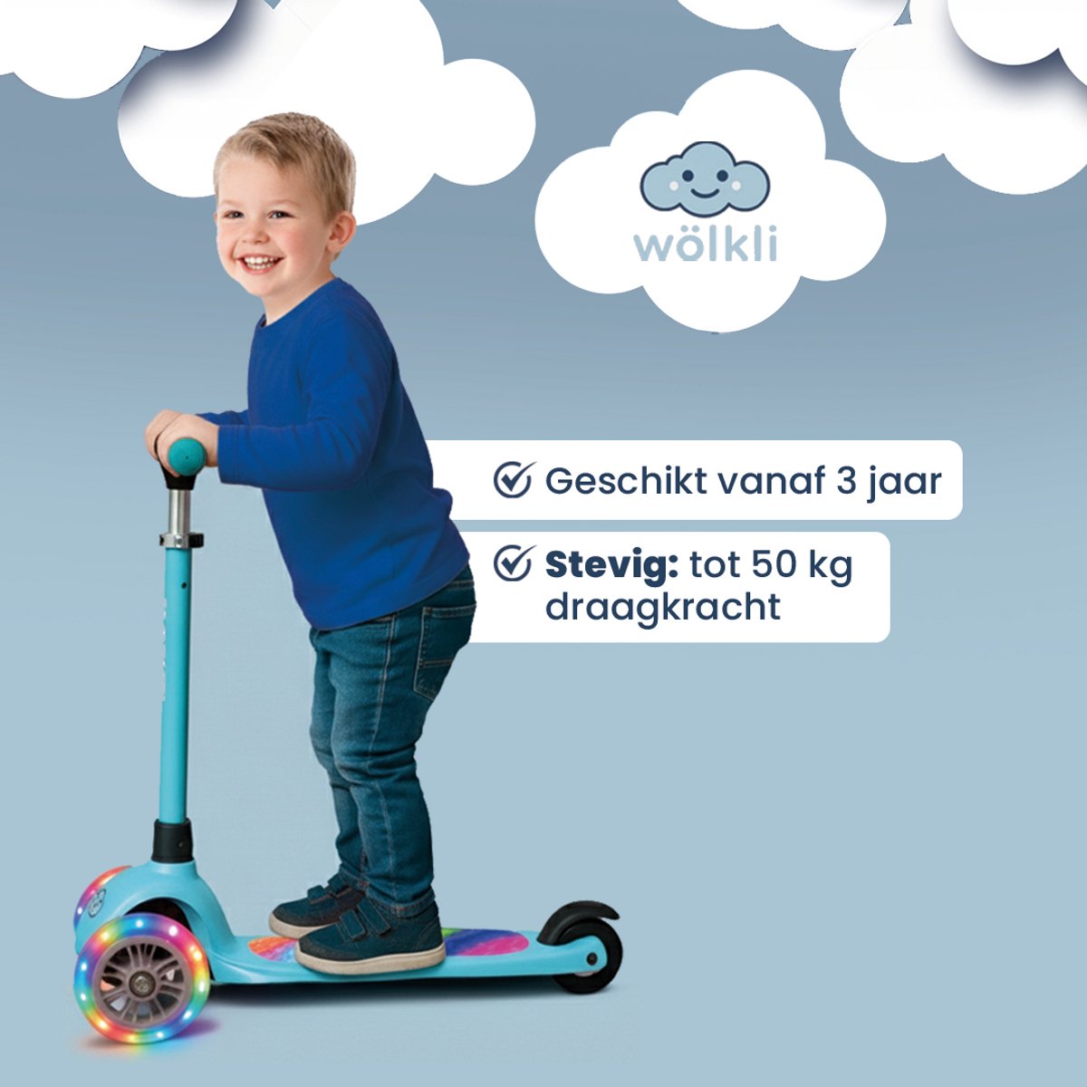 Wölkli Noaz - LED Kinderstep thumbnail 4