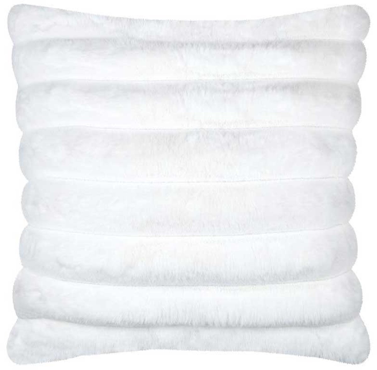 Decoratieve kussen POLARY in dikke strepen, 45 x 45 cm