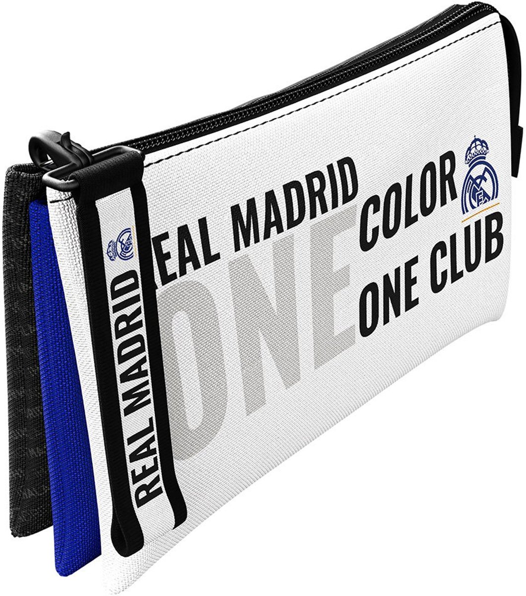 Real Madrid Triple One Color One Club Etui Wit Man