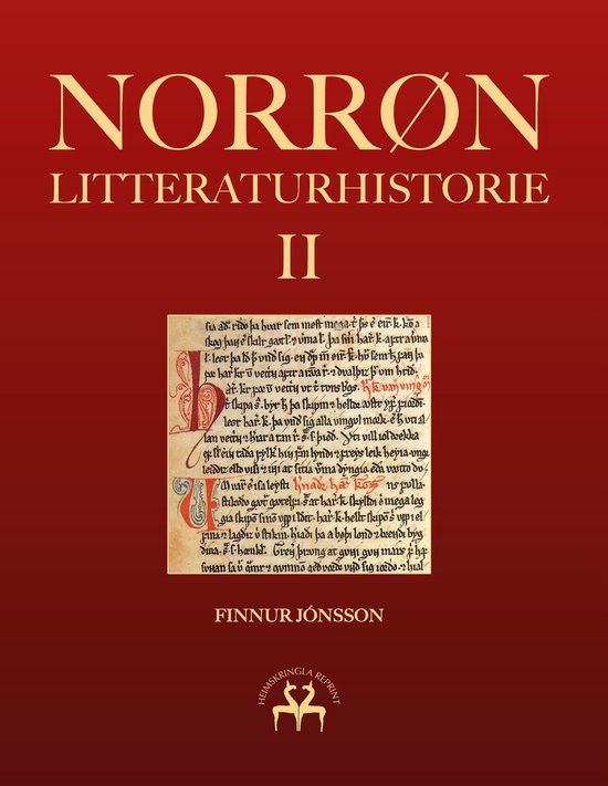 Norrøn litteraturhistorie 2 - Norrøn litteraturhistorie II - cover