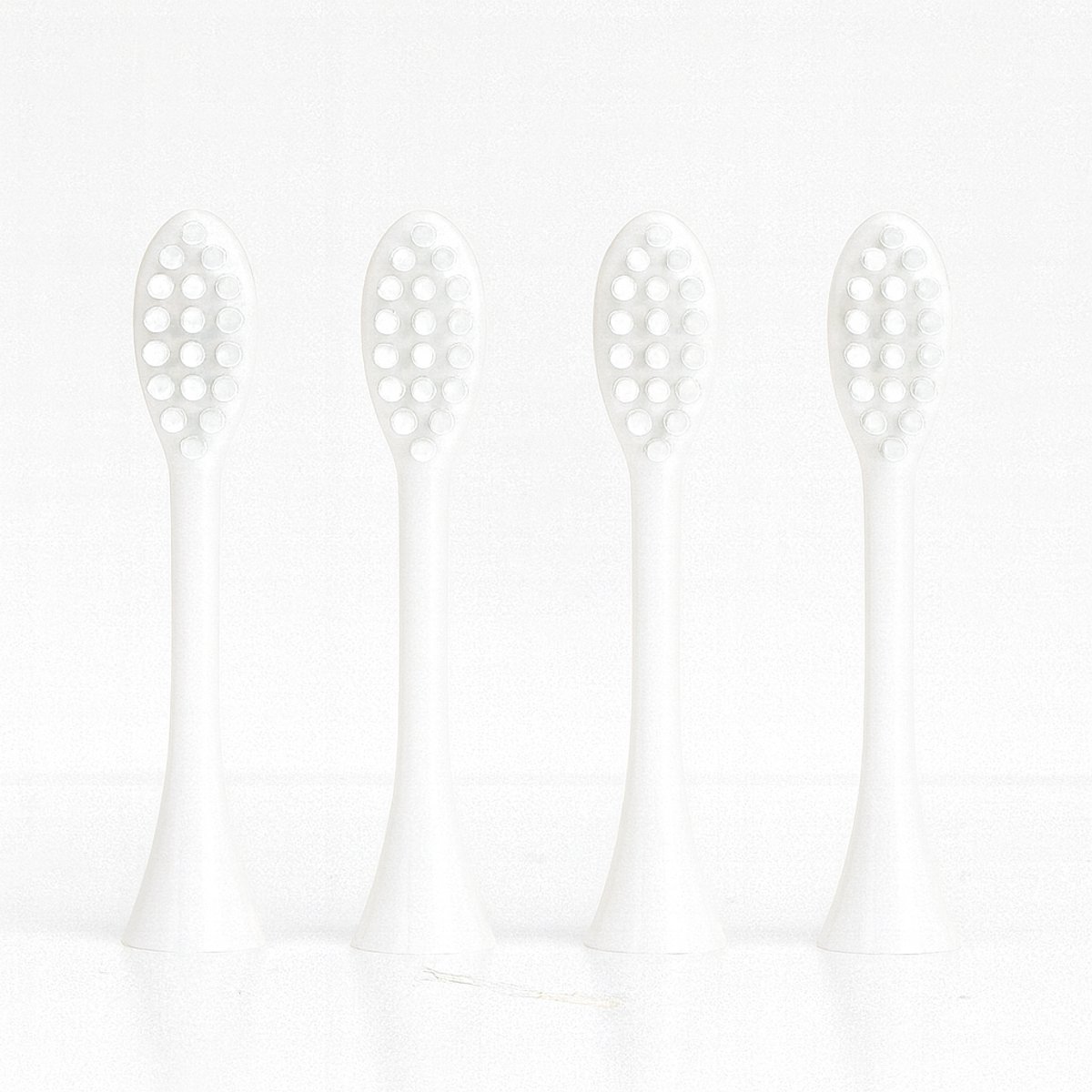 JT Products Opzetborstel Baby Tandenborstel - Wit Giraffe - 4 Stuks