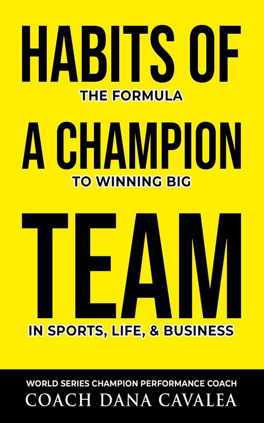 Habits of a Champion Team - cover