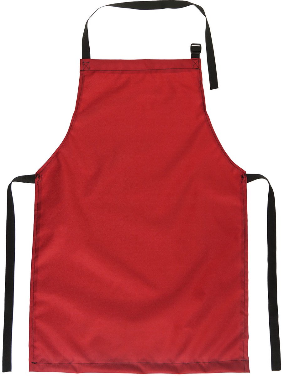FEROCITY - Kinderschort Universele kindermaat Schildersschort - Werkschort - Unisex - Rot