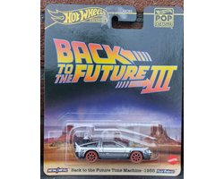 Hot Wheels BACK TO THE FUTURE TIME MACHINE (1955), Auto, 3 jaar, Metaal, Grijs