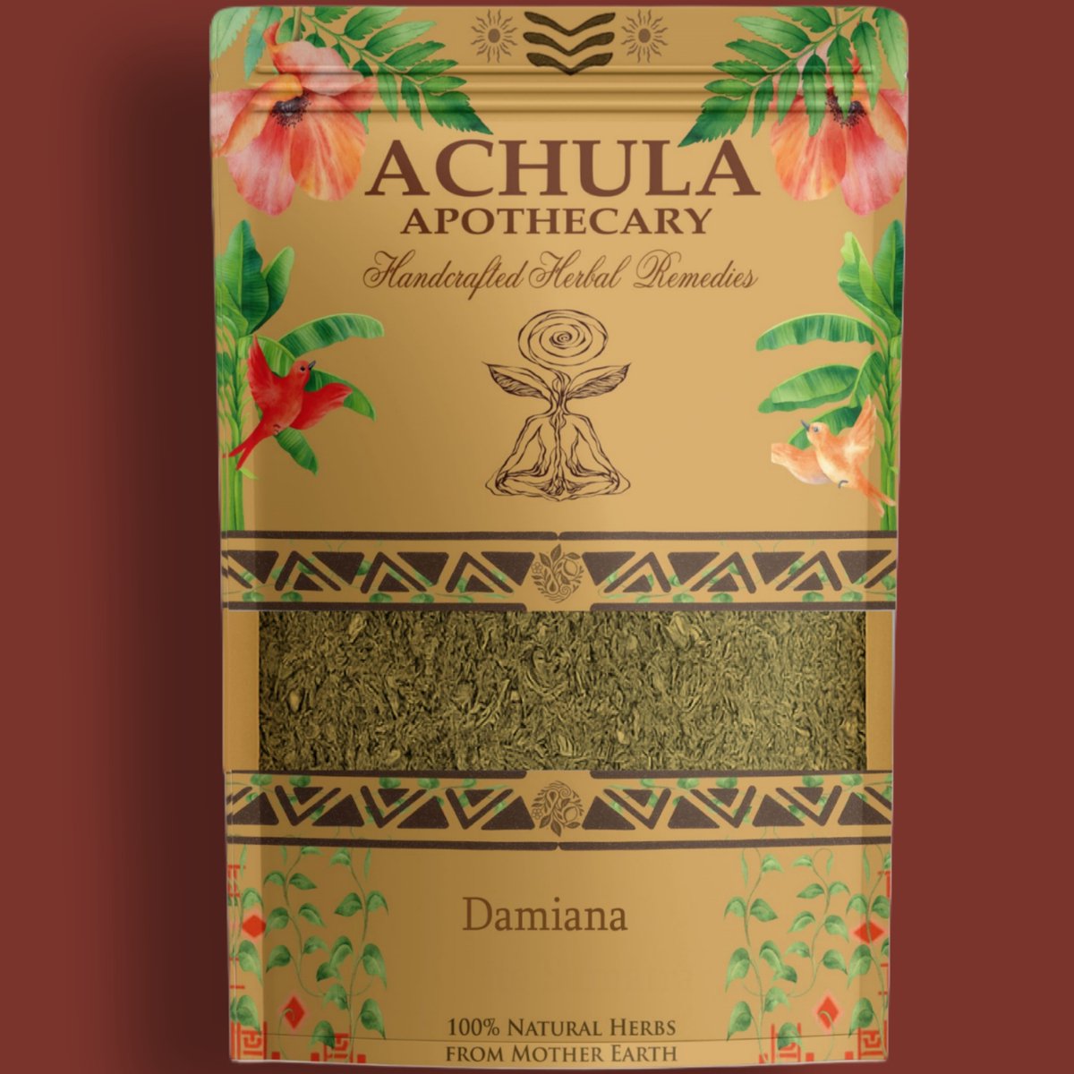 Achula Damiana Fijngesneden - 100G - Damiana Blad Gedroogd - Thee