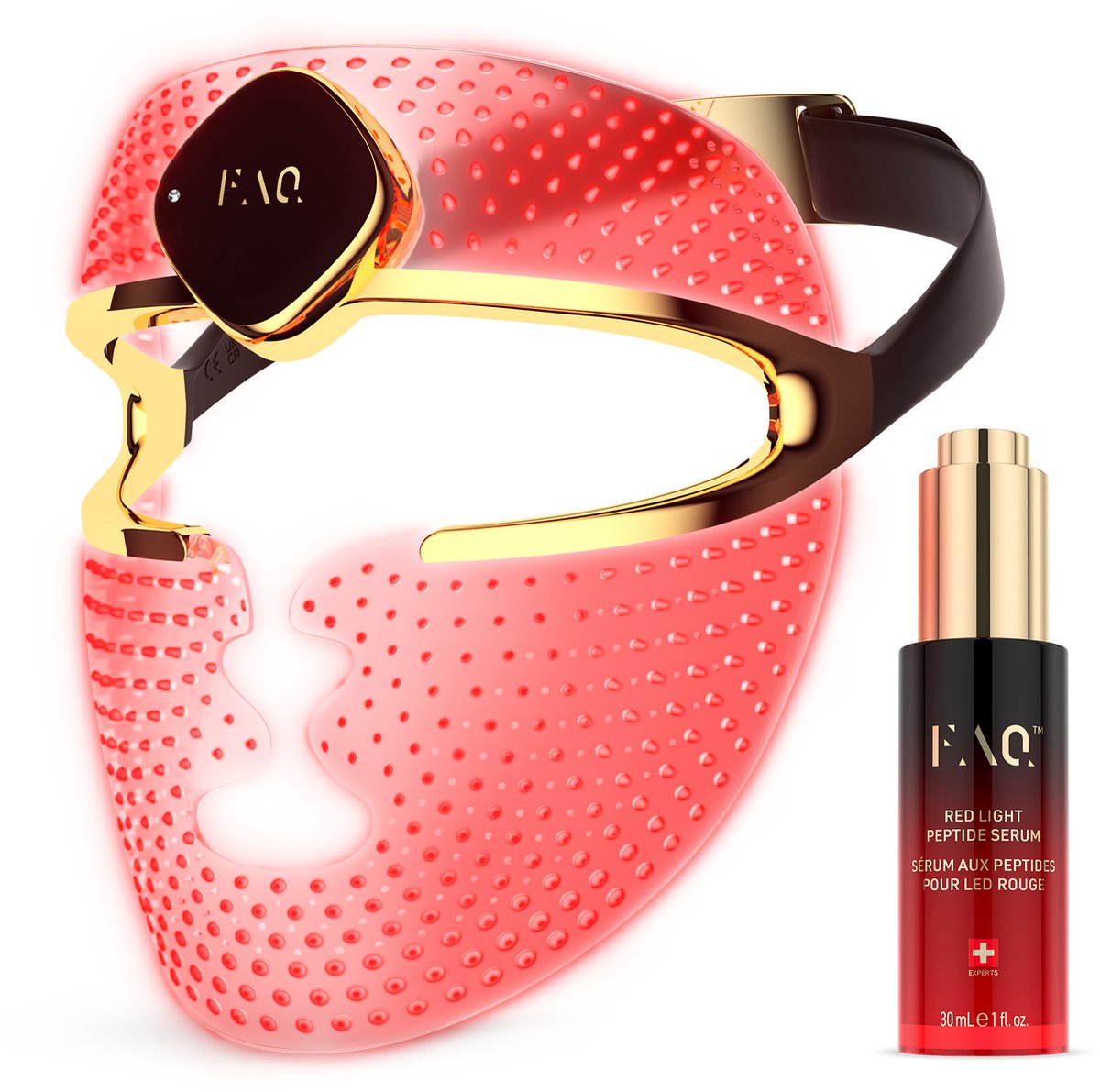 FAQ 202 & Red Light Peptide Serum 30 ml Bundel