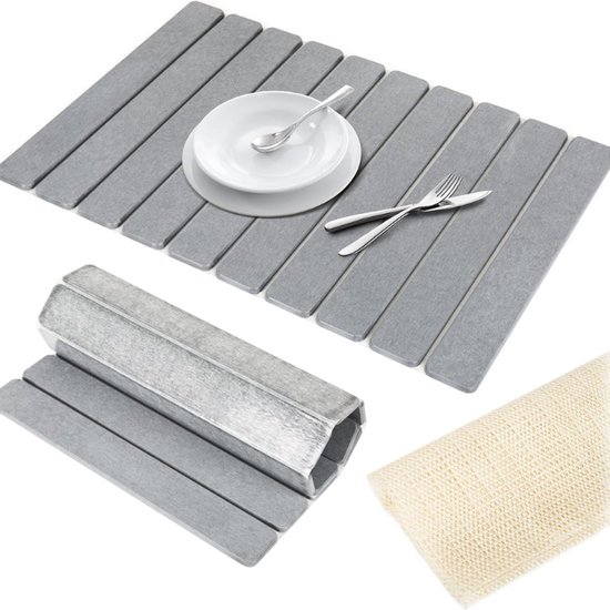Afdruipmat voor servies, 60 x 40 cm, afdruipmat, servies