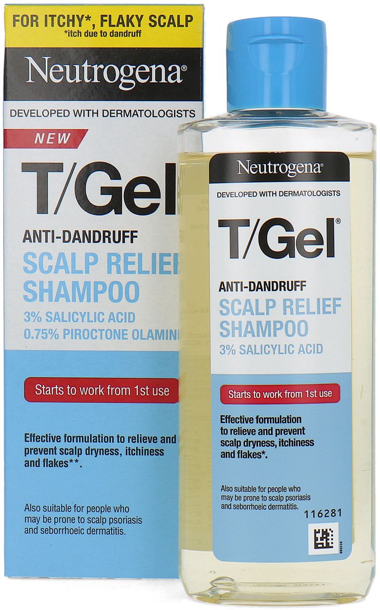 Neutrogena T/Gel Anti-Dandruff Scalp Relief Shampoo - 150 ml
