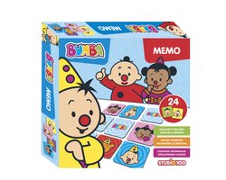 Bumba - Kaartspel - Memo - Emoties - Met 24 kaartjes - Stimuleert geheugen - Leer emoties herkennen - Helpt de cognitieve ontwikkeling