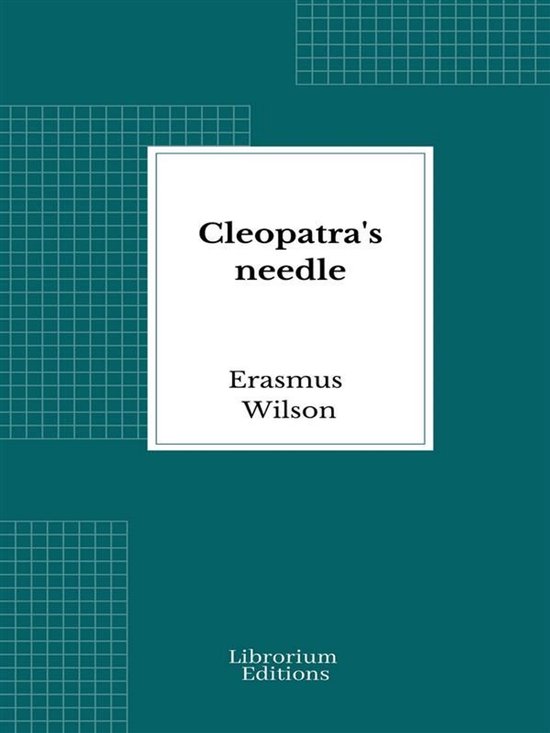 Cleopatra's needle - cover