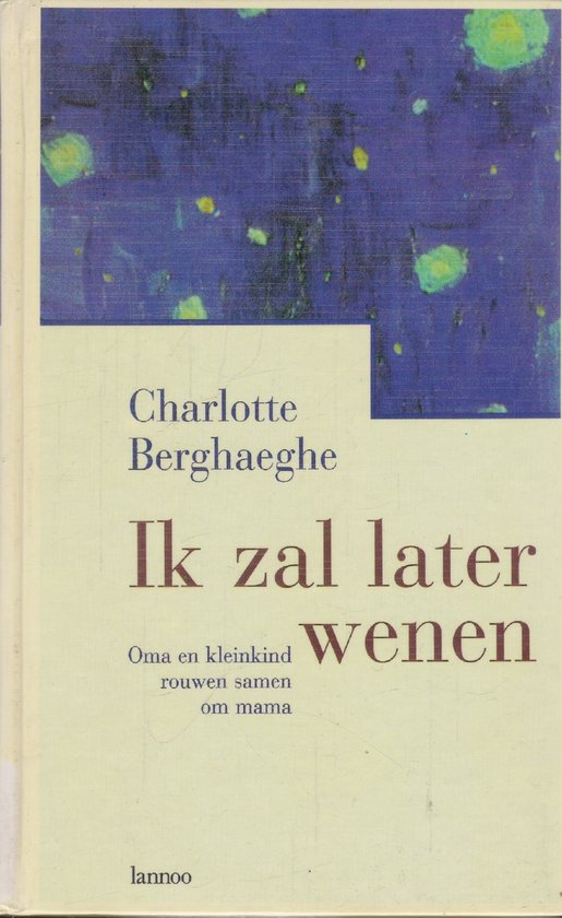 Ik zal later wenen - cover