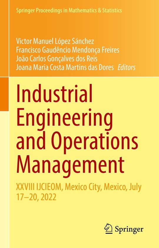 Springer Nature Proceedings excluding Computer Science - Ind ... - cover