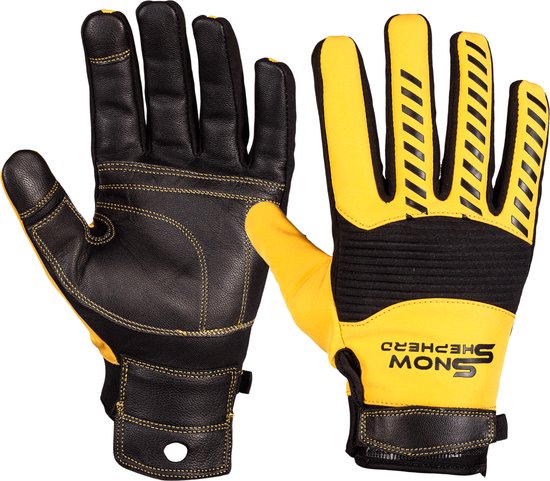 Snowshepherd Ski handschoenen Soft-Shell Leren ski