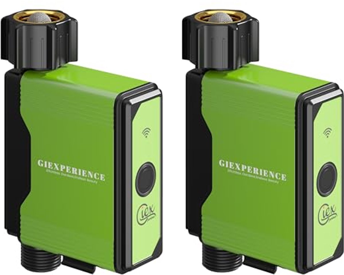 Slimme Tuinbewateringstimer met Zigbee Gateway en geïntegreerde watermeter - tot 10 Programma's