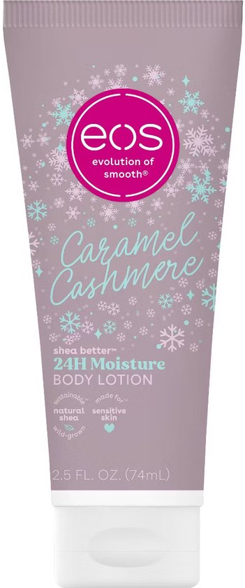 eos Mini Holiday Body Lotion – Caramel Cashmere – Travel Size – 74ml | bol