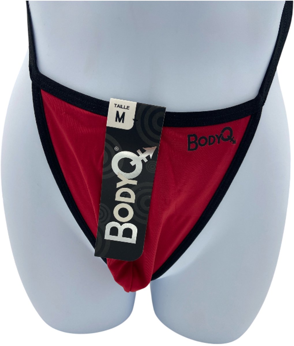 BodyQ Sexy Herenstring – Rood – Erotische Herenlingerie – Maat Xl