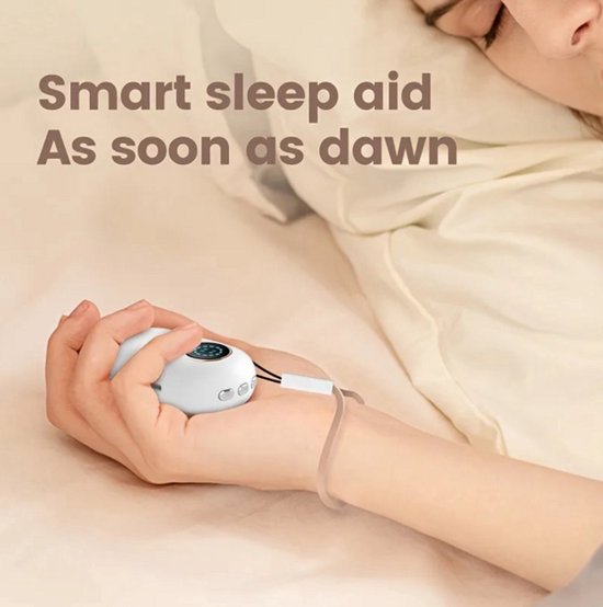 Handheld Microcurrent Slaaphulpapparaat - Verminder Druk en Angst, Verbeter Diepe Slaap en Versnel Slaap met Intelligente Technologie - Slaaptherapie en Ontspanningsinstrument van Merkloos — afbeelding 2