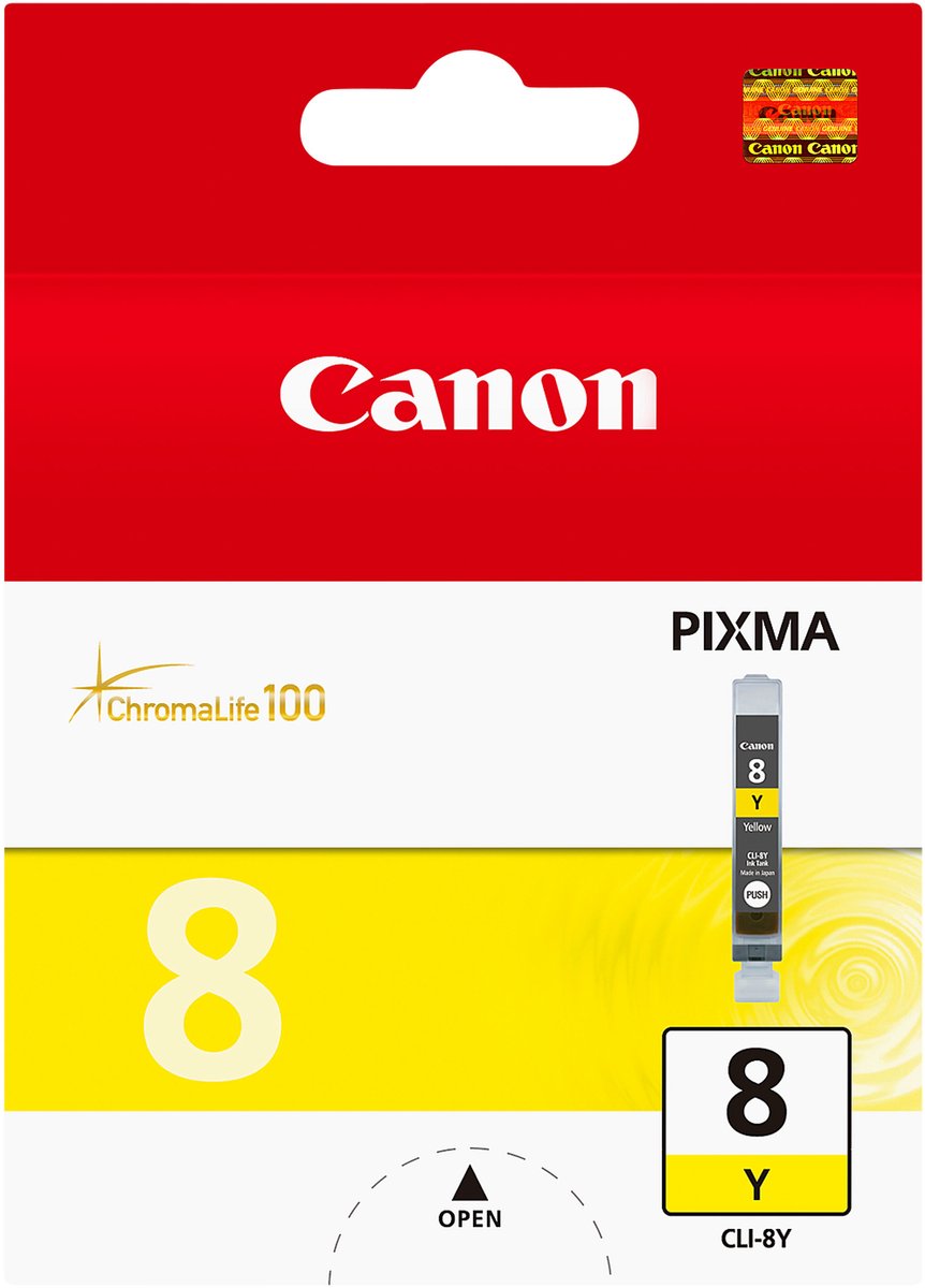 Canon CLI-8Y - Inktcartridge / Geel