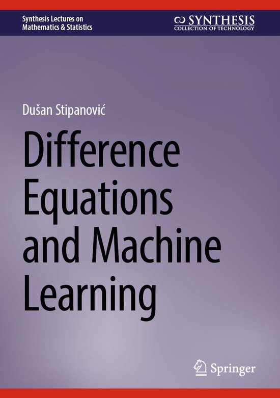 Artificial Intelligence (R0) - Difference Equations and Mach ... - cover