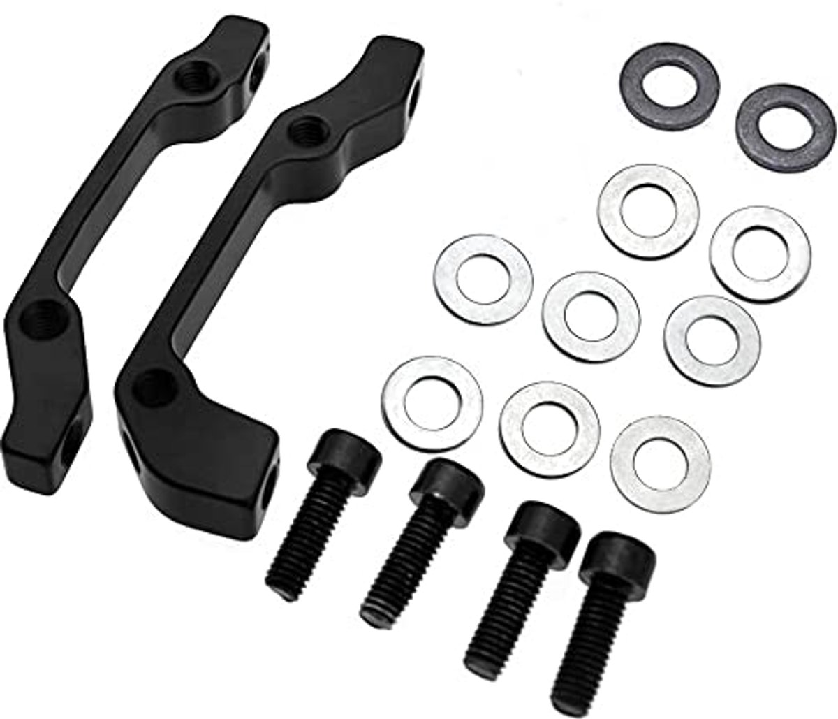 2 Stuks IS/Post Montage Adapter voor 180/203mm Achter 160/180mm Schijfrem
