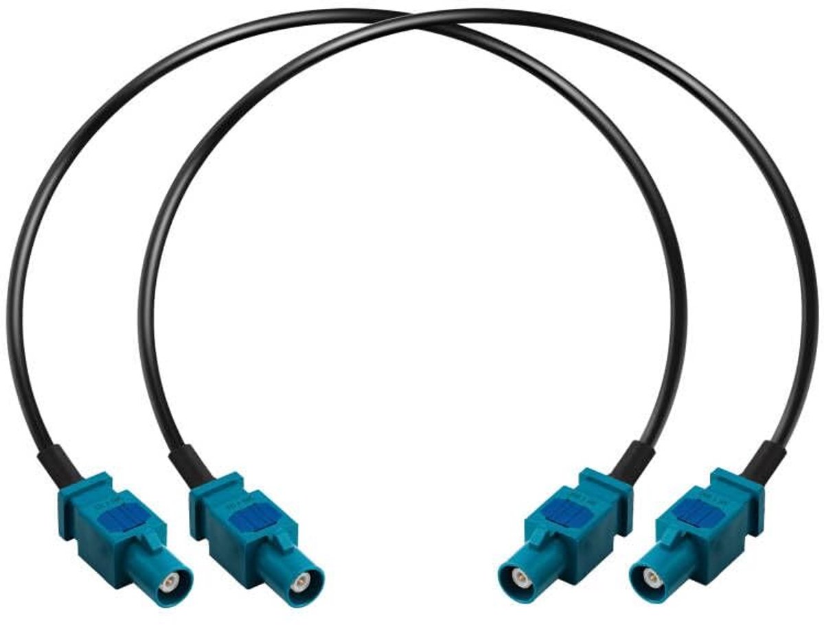 RG174 Fakra Z-kabel met Stekker voor Auto Radio en Antenne - Verlenger Pigtail voor DAB GPS Navigatie