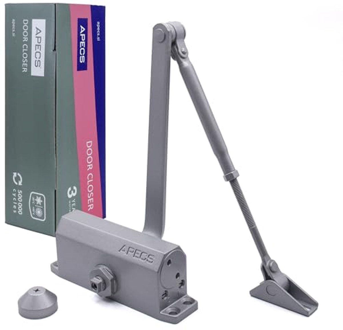 Automatische hydraulische deursluiter voor binnendeuren tot 105 cm breed en 100 kg gewicht