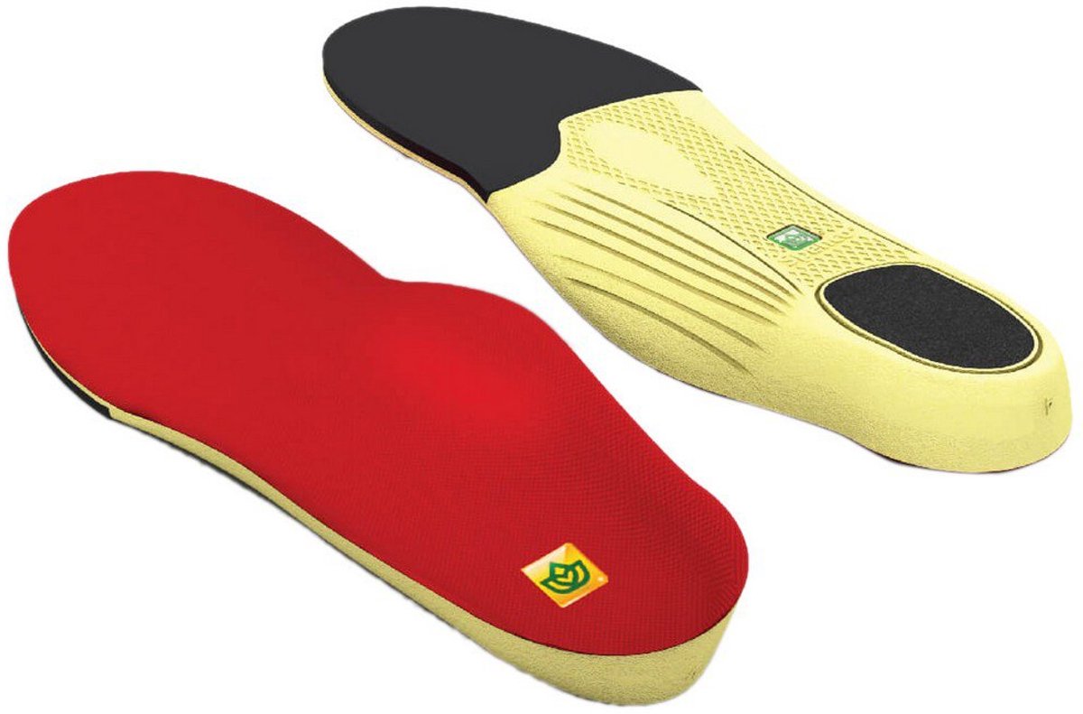 Spenco Polysorb Walker Runner Binnenzool Geel,Zwart EU 36-38 Man,Vrouw