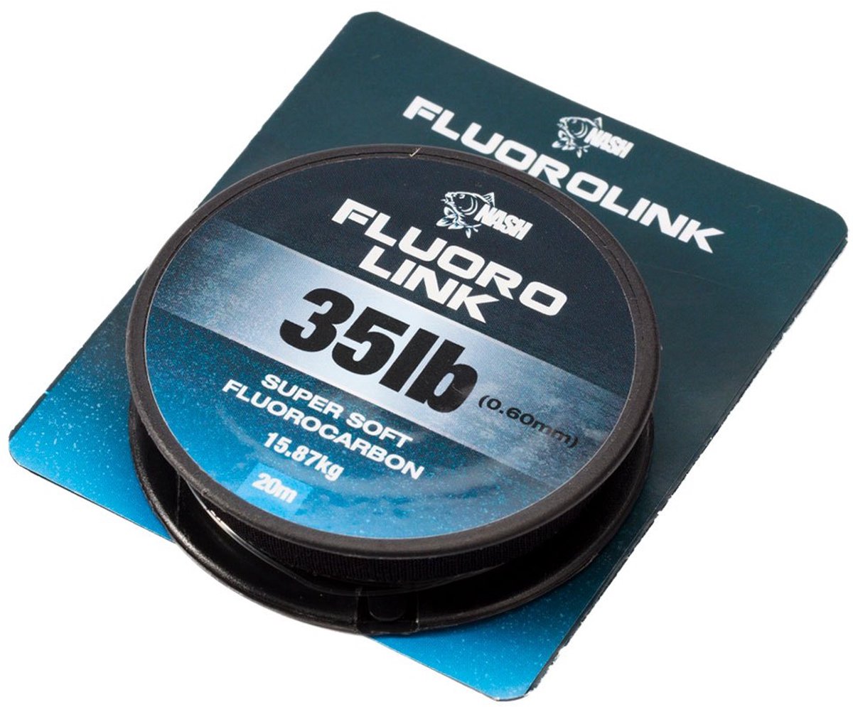 Nash Fluorolink Flurocarbon 20 M Zwart 0.450 mm