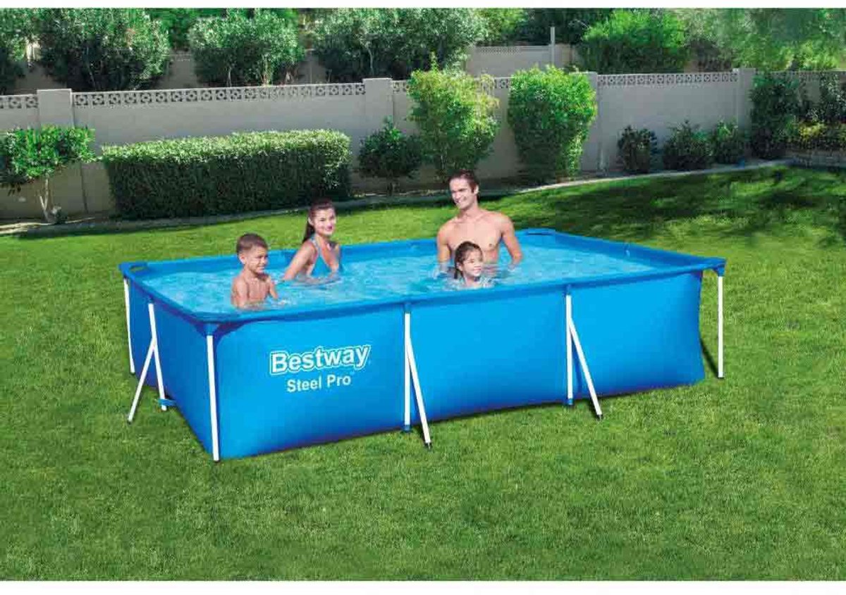 Bestway Steel Pro Zwembad Rechthoekig 3,00 m x 2,01 m x 66 cm — afbeelding 16