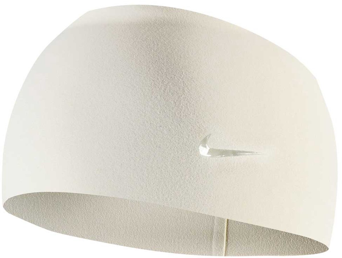 Nike Accessories Dri-fit Fury Elevate Extra-wide Hoofdband Beige Man,Vrouw