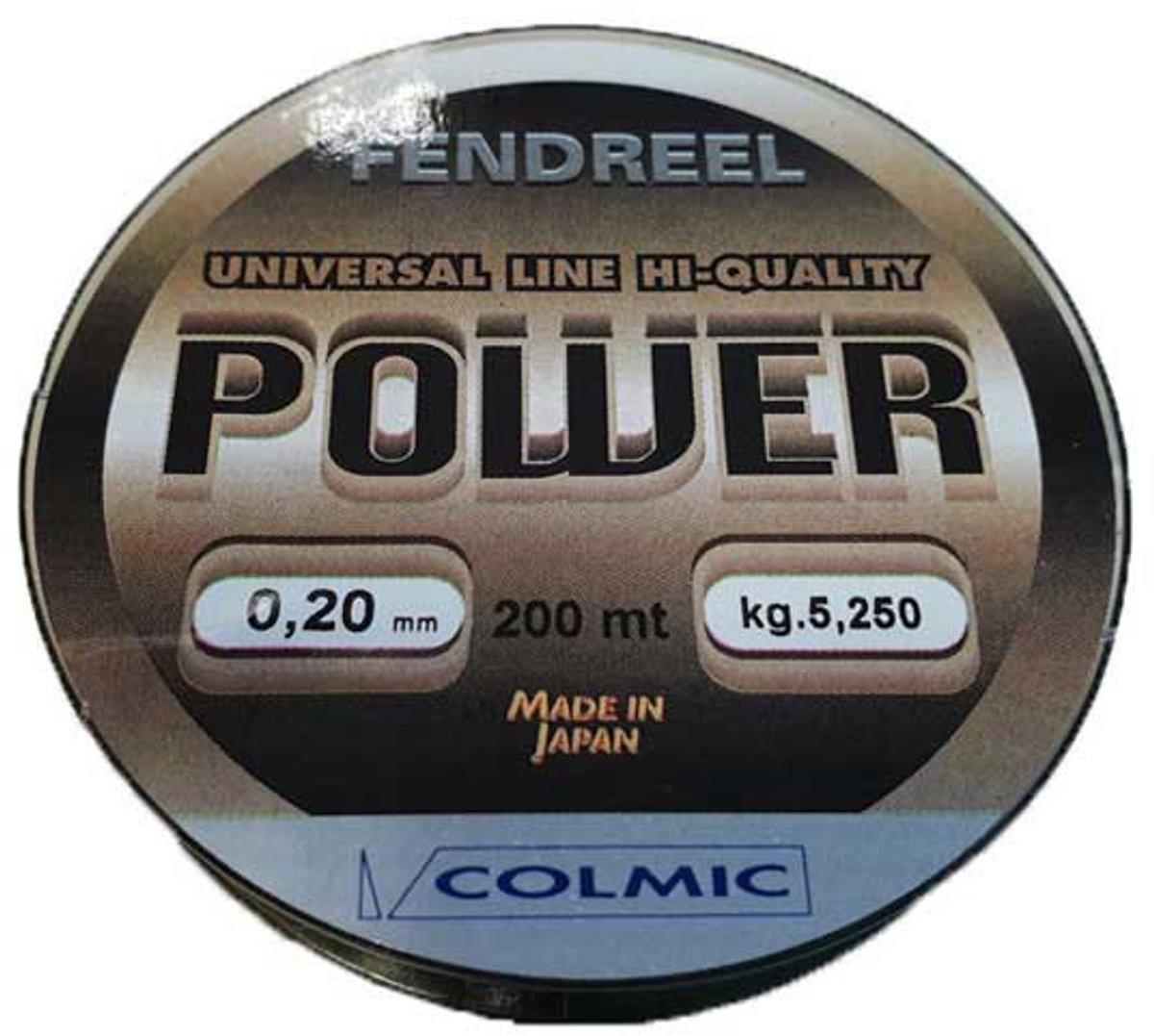 Colmic Power Evolution Monofilament 1000 M Goud 0.300 mm