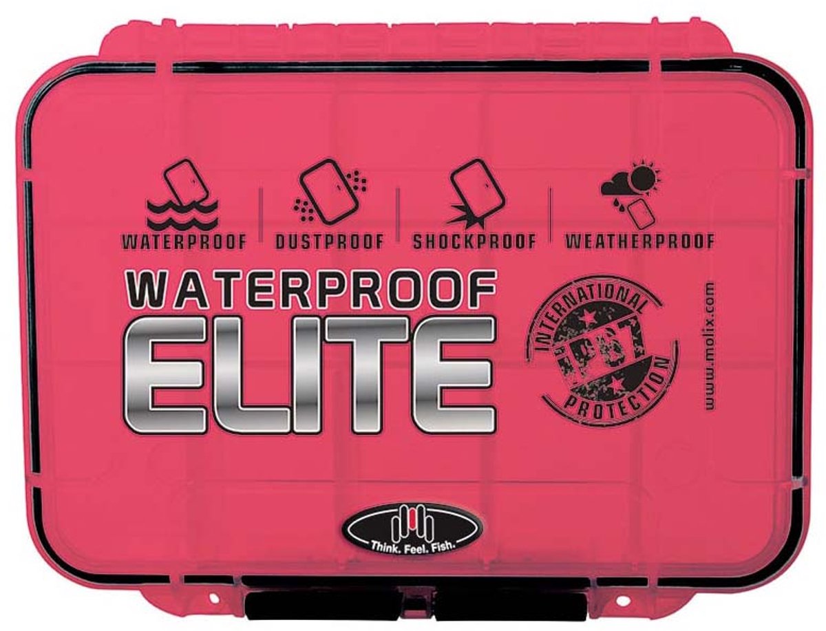 Molix Waterproof Elite 02 Lokdoos Rood 23 x 17.5 x 5.3 cm
