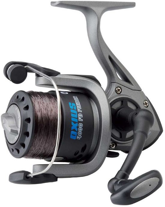 Moulinet de pêche à la carpe Kinetic Oxius Feeder Argent 5000FD