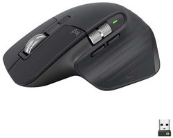 Logitech MX Master 3S - Draadloze Muis - Rechtshandig - Graphite