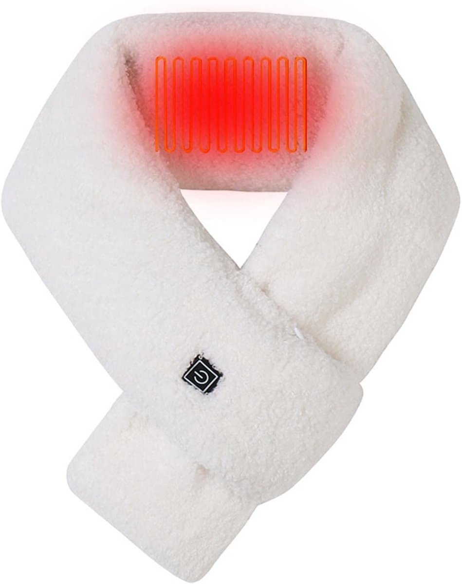 Écharpe Chauffante USB Pour Le Cou - Réglable 3 Températures - Idéale Pour L'hiver - Cadeau Parfait Pour Tous