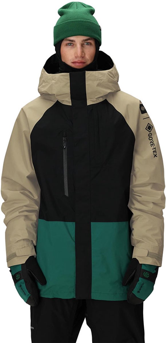 686 Goretex Core Jas Groen S Man