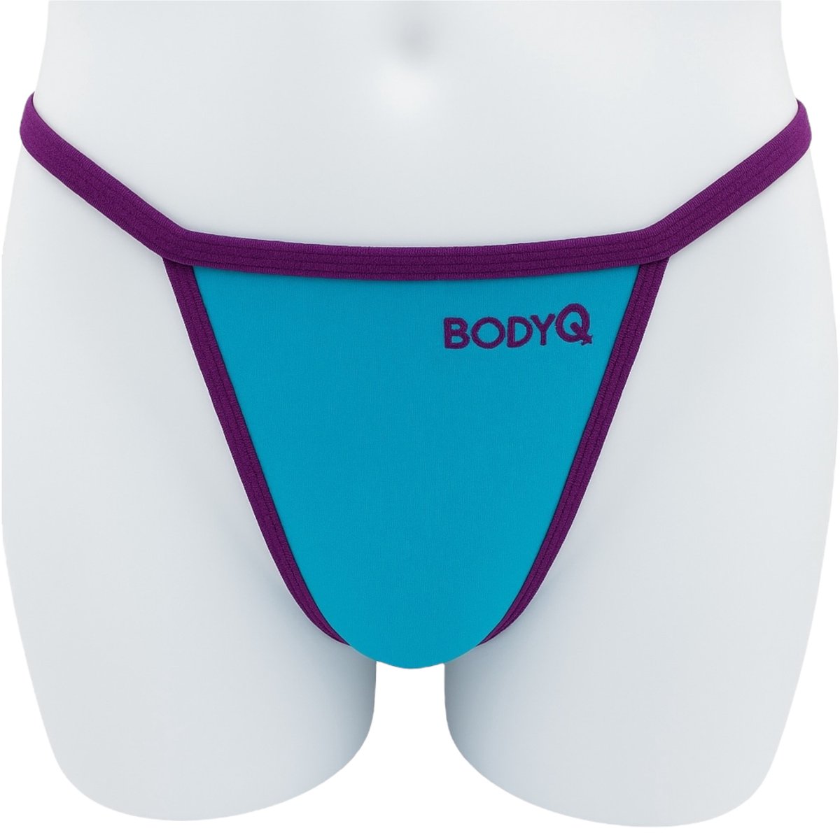 BodyQ Sexy Heren String – Blauw/Paars – Erotische Herenlingerie – Maat S