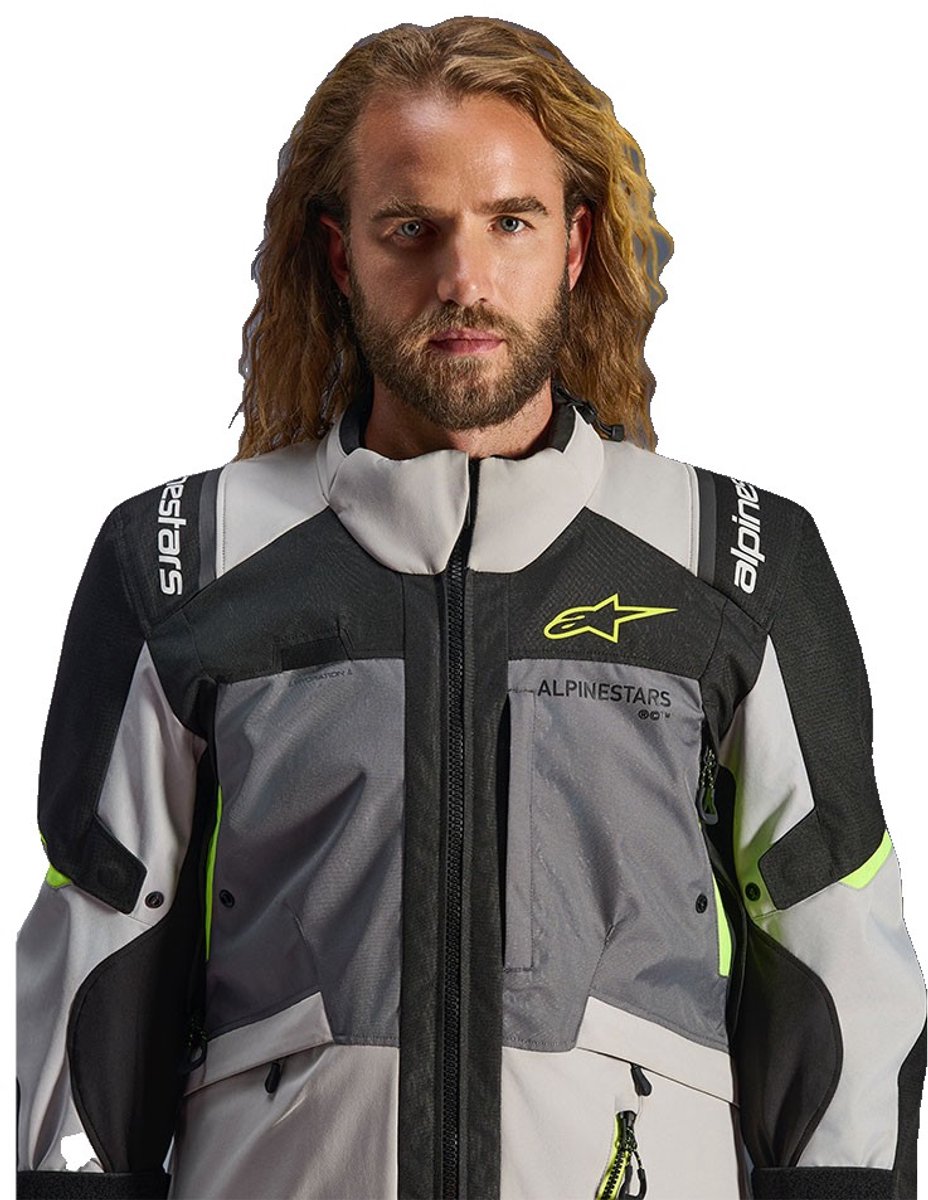 Alpinestars Andes V4 Drystar waterdichte motorfiets textieljas - Maat M - – foto 4