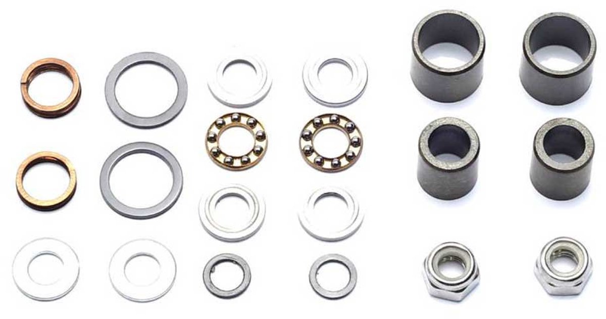 Ht Components T1 Pedaal Revisieset Zilver