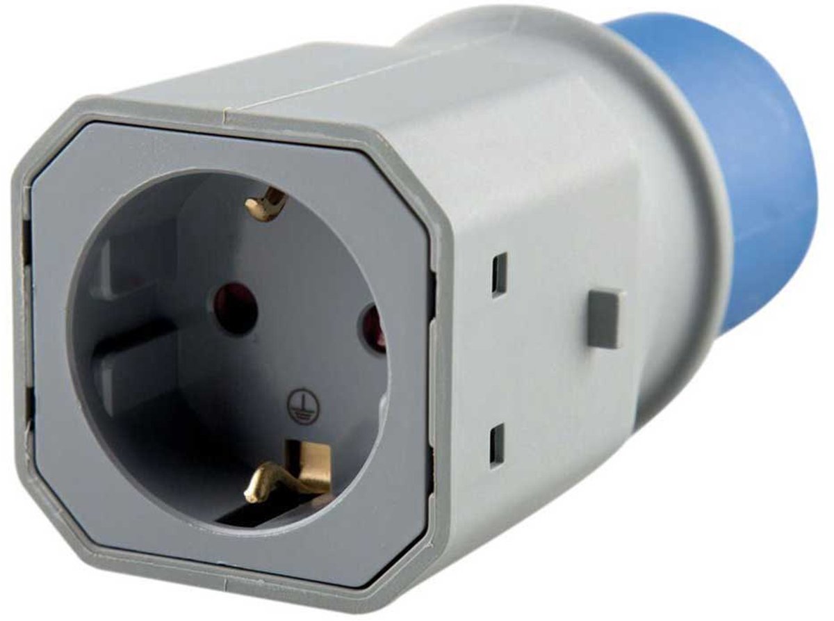 Onlex Industriële Adapter Ip44 2p+t Basis Grijs