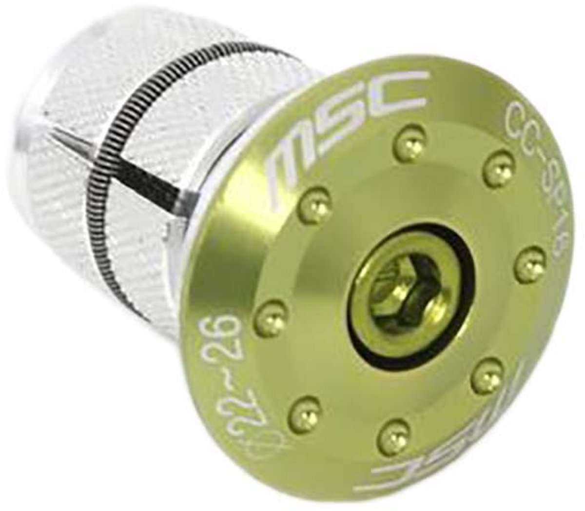 Msc Balhoofdkap Voor 1 1/8 Groen,Zilver 1 1/8´´