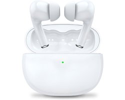 GØDLY V Premium Draadloze Oordopjes - Bluetooth - Oortjes Draadloos - Sport Earpods - Geschikt voor Apple & Samsung - Wit