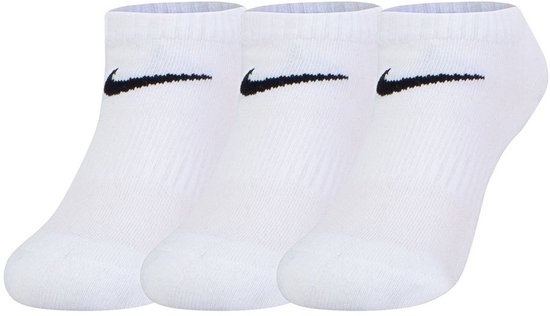 Chaussettes invisibles Nike Kids Rn0011 3 paires blanc UE 23 1/2-27 Garçons, Filles