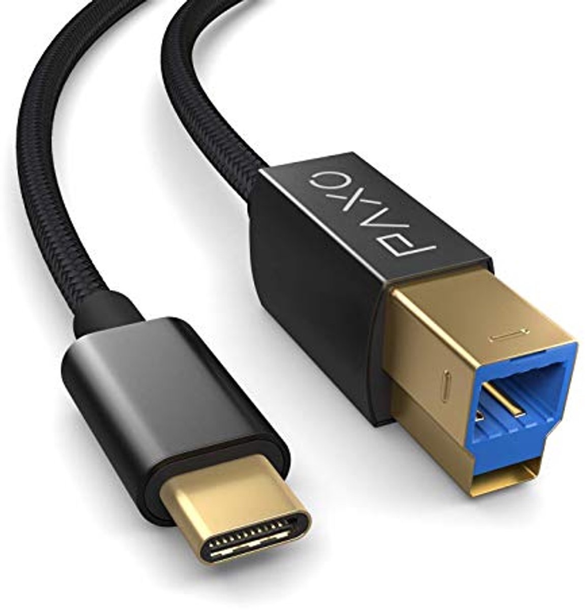 USB C naar USB B printerkabel 2 meter - ideaal voor gegevensoverdracht en opladen