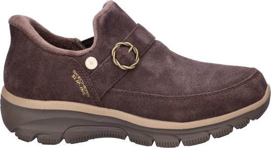 Chaussures à enfiler Skechers Easy Going pour femme - Marron - Pointure 39