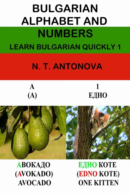 Bulgarian Alphabet and Numbers (Learn Bulgarian Quickly 1) - cover