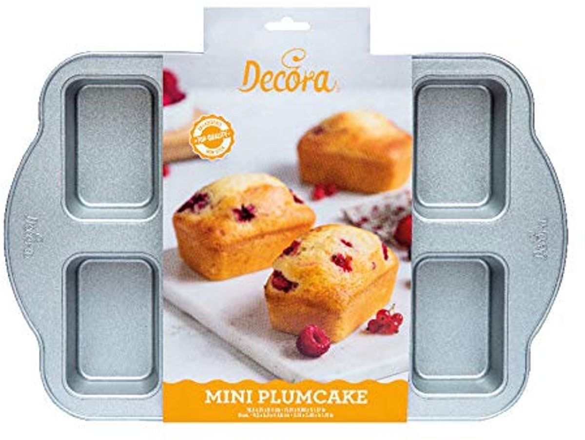 Mini Loaf Pan voor 8 Cup Plumcakes - Hittebestendige Bakvorm