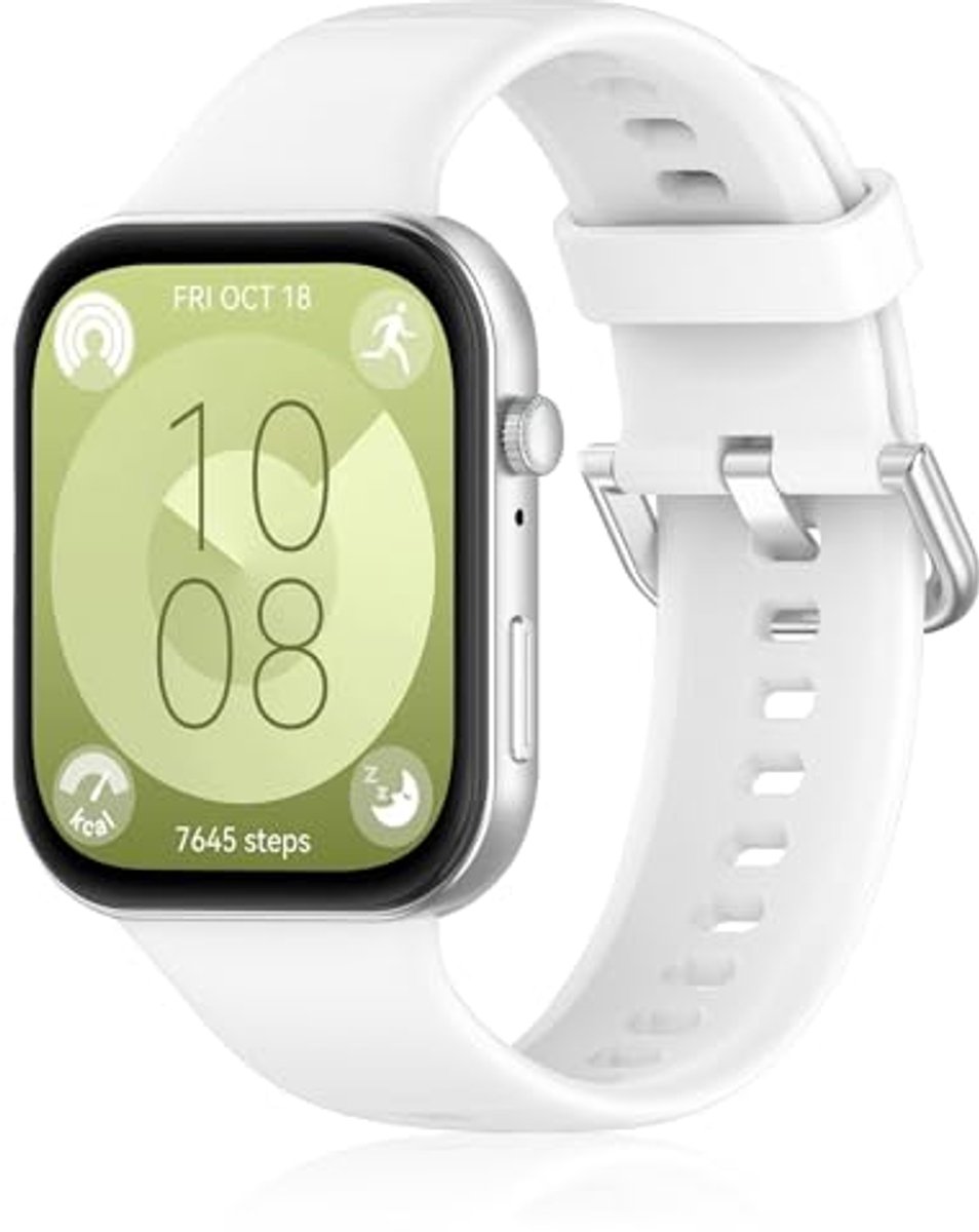Comfortabele siliconen sportbandjes voor Huawei Watch Fit 3, 4 en 4Pro